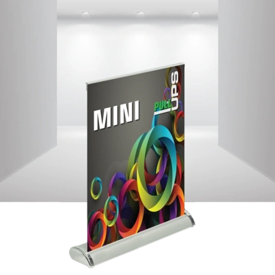 A Small Desktop Roller Banner