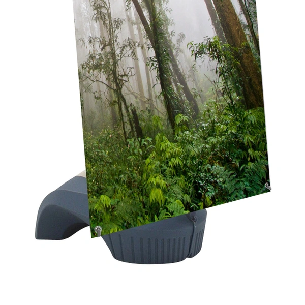 Close up of Outdoor Banner Stand