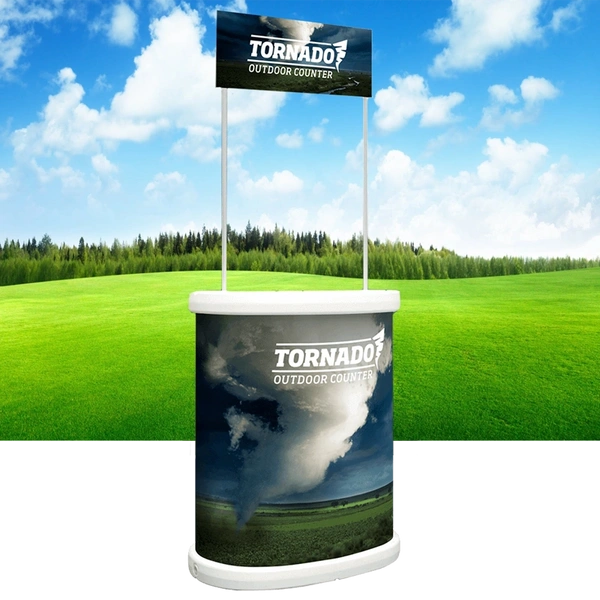 Promotional Counter for Outdoors