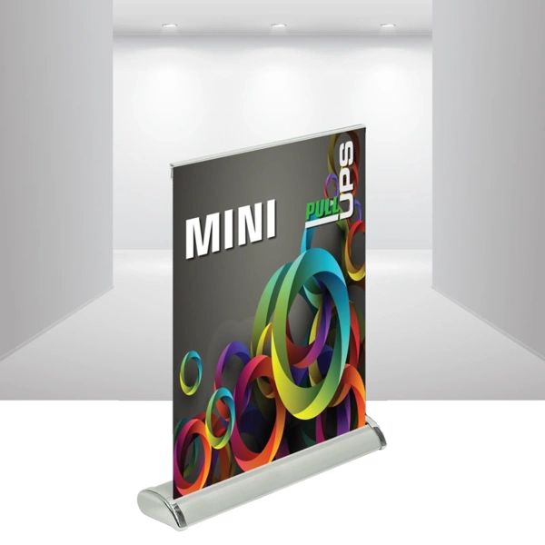 A Small Desktop Roller Banner