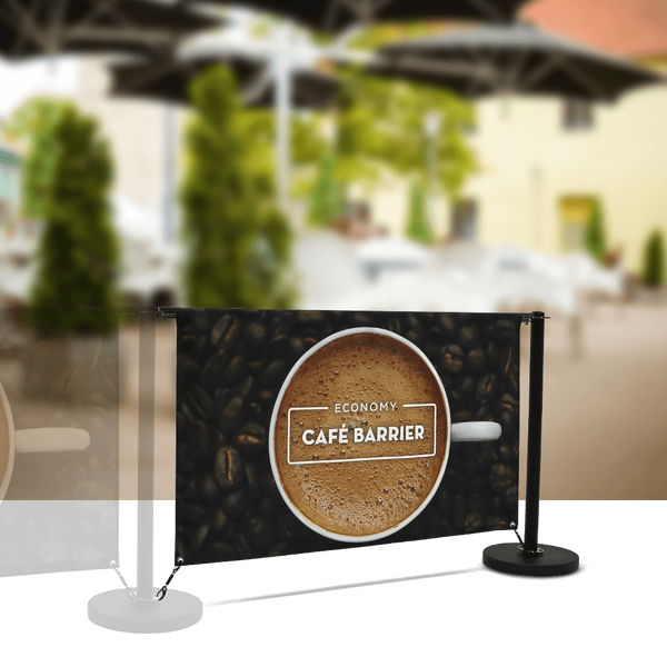 Cafe-Barrier Economy 1500 Double-Sided Extension