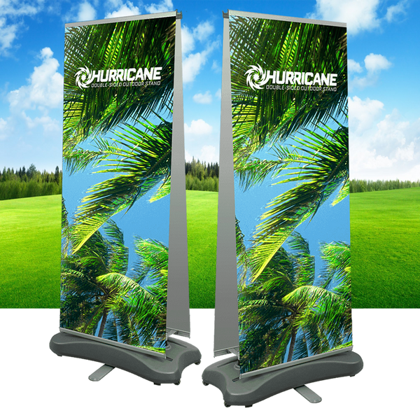 Heavy Duty Double Sided Banner Display